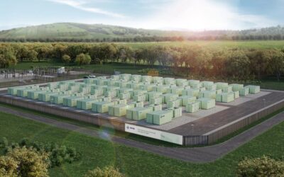 The seven-year tolling agreement is for the 100MW/330MWh Bramley BESS currently under construction in Hampshire, which is in southern England. Image: BW ESS.