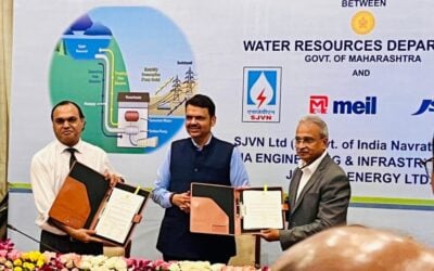 MEIL signs an MoU with Maharashtra Govt to develop 4000 MW Capacity 2 Pumped Storage Projects